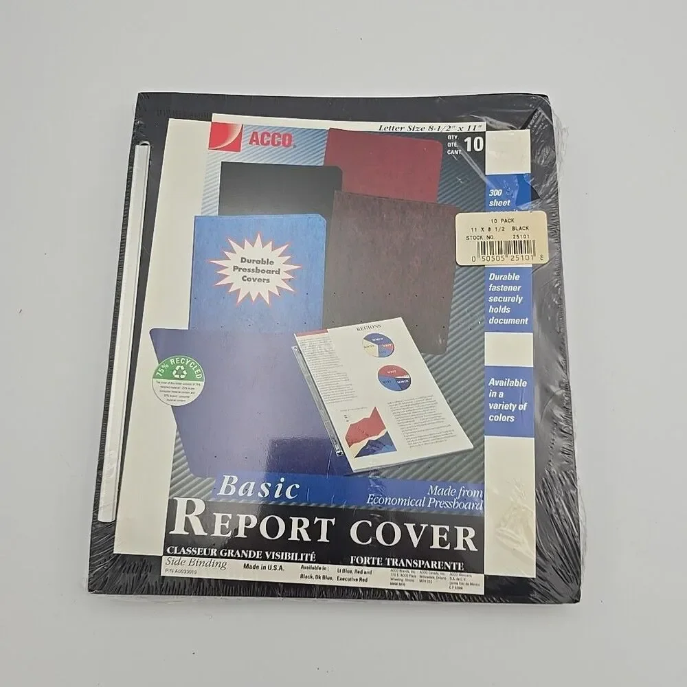 ACCO New Hanging Report Cover 2